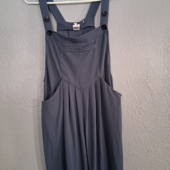 Halara Waffle Knit Casual Wide Leg Overalls NWOT M - Picture 4 of 8